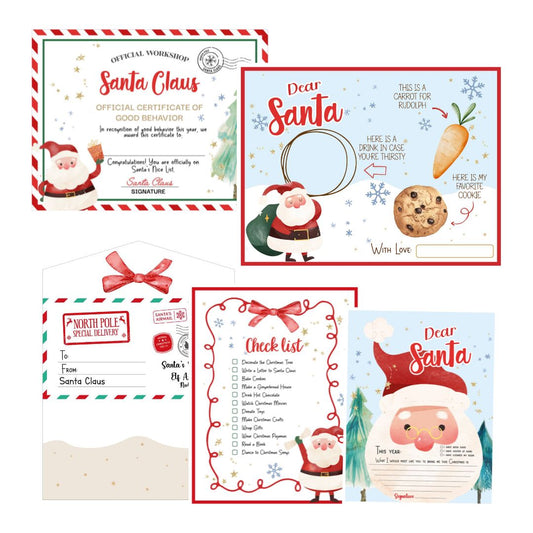 Santa’s Ultimate Holiday Magic Bundle – 5 Festive Printables